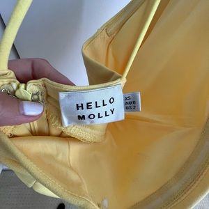 Yellow wedding guest dress